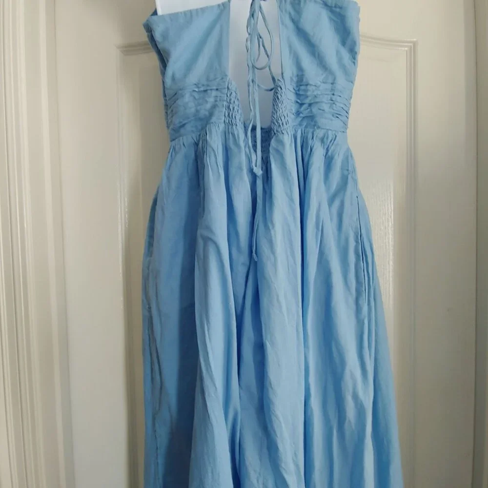 Abercrombie & Fitch Dress Festival Boho Coastal Softgirl Romantic Effortless XLT